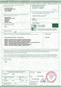 Phytosanitary Certificate